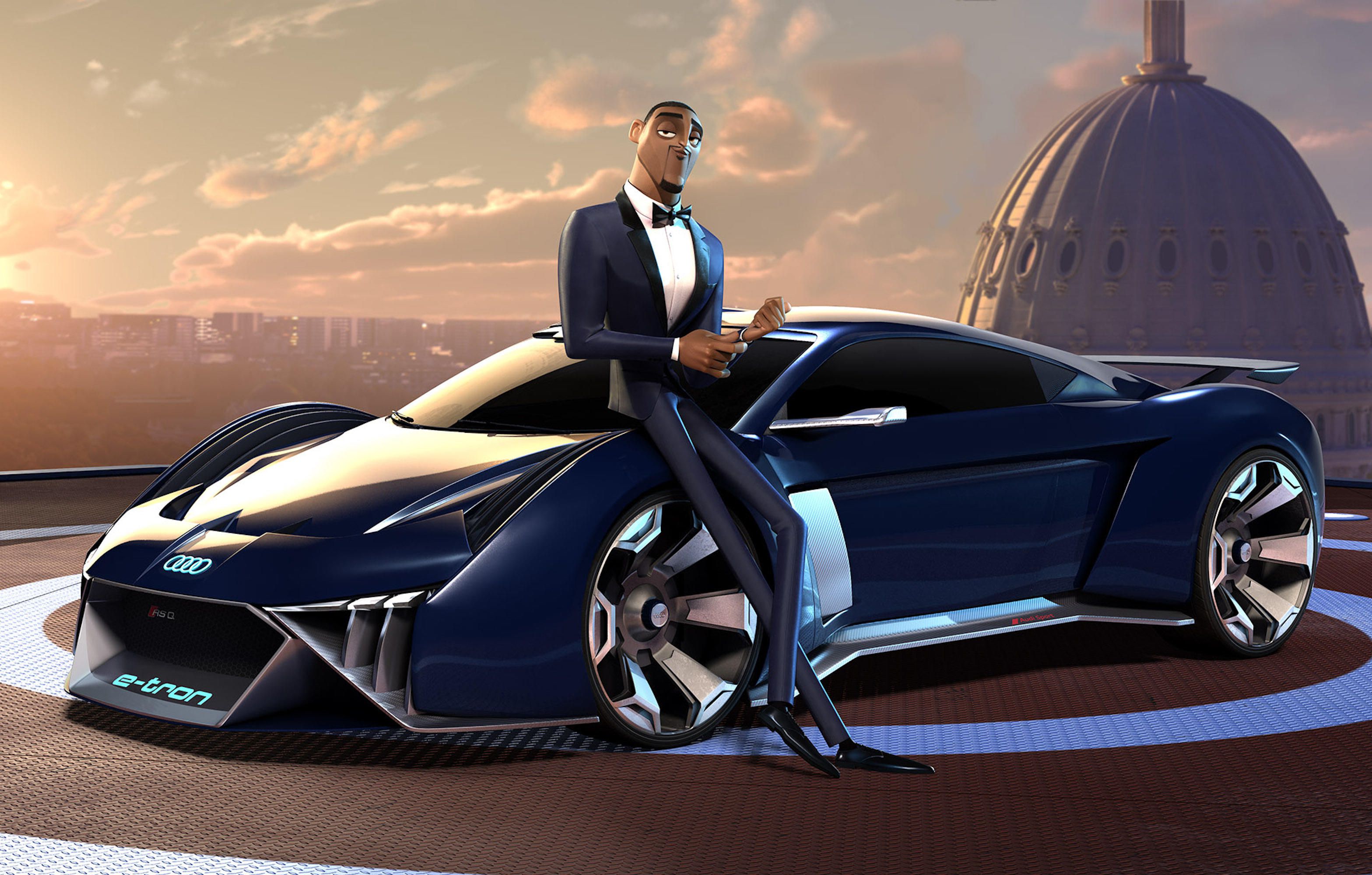 Wallpapers Audi movies spies in disguise on the desktop
