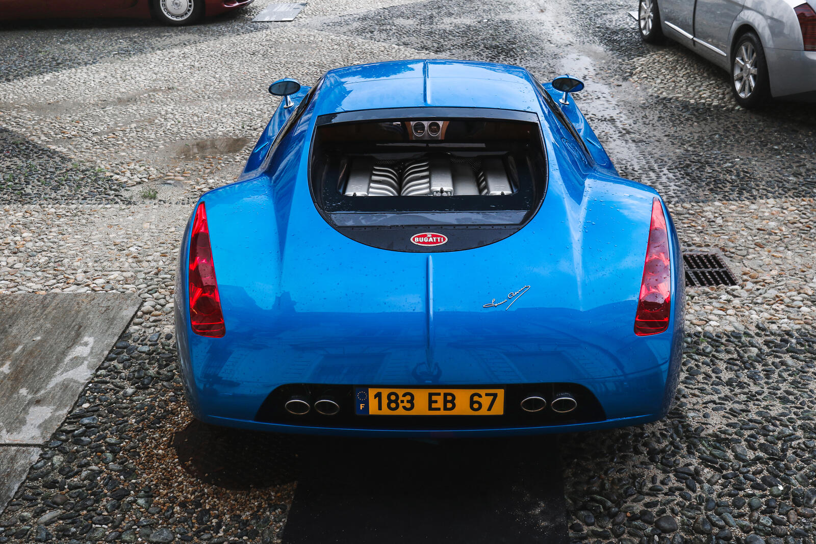 Бесплатное фото Концепт-кар Bugatti Chiron
