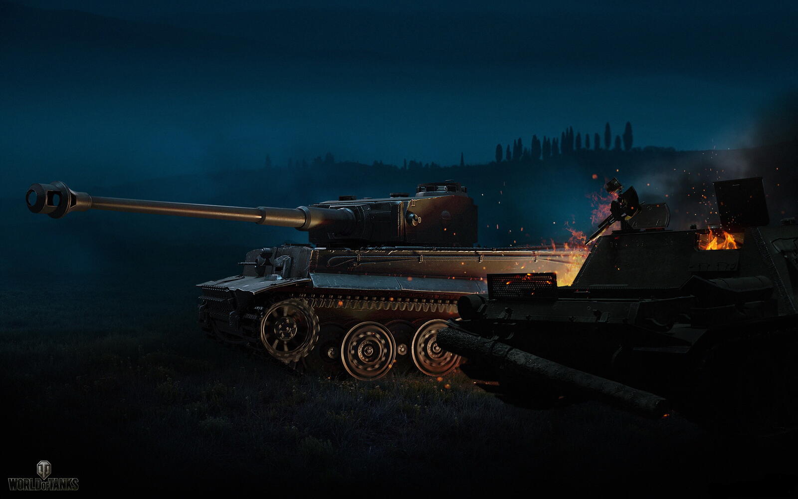 Wallpapers world of tanks Xbox games night on the desktop