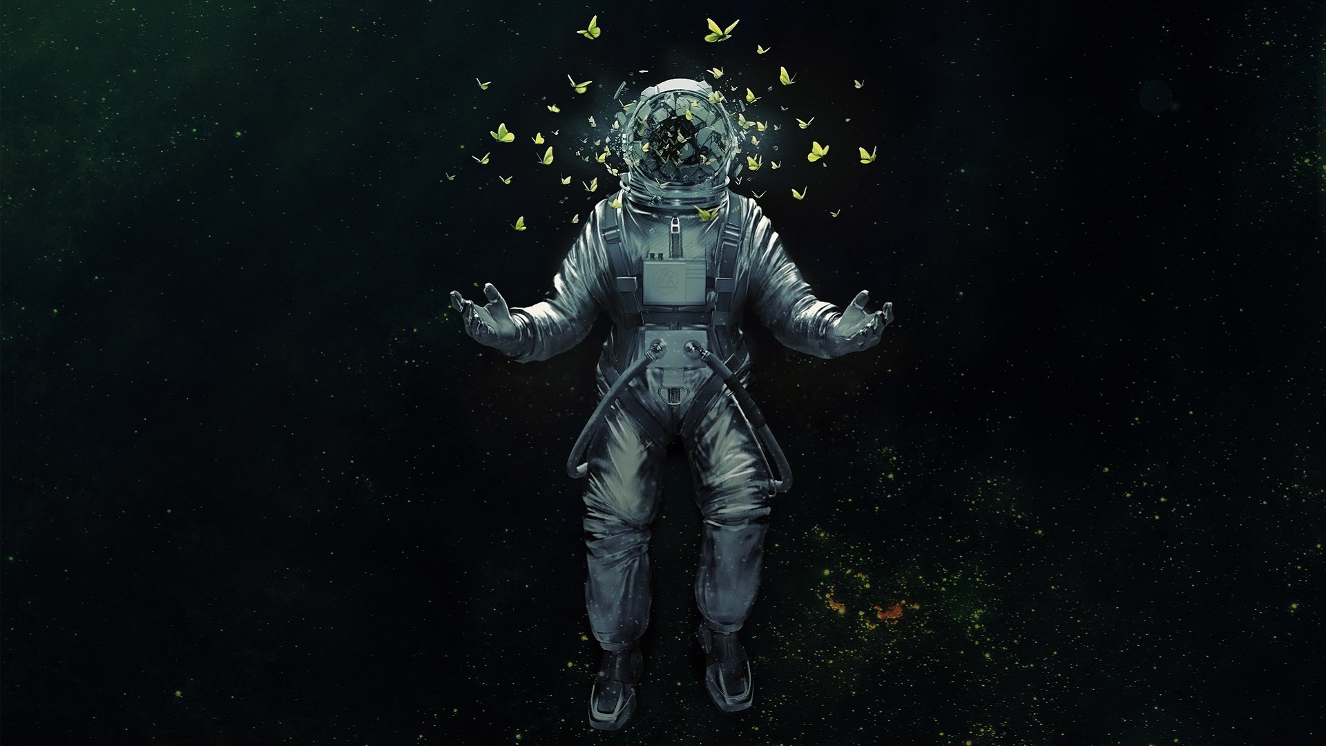 Wallpapers astronaut science fiction artist on the desktop