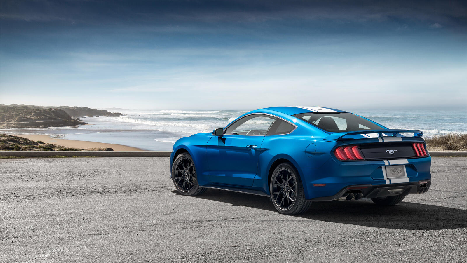 Wallpapers Ford 2018 cars Ford Mustang on the desktop