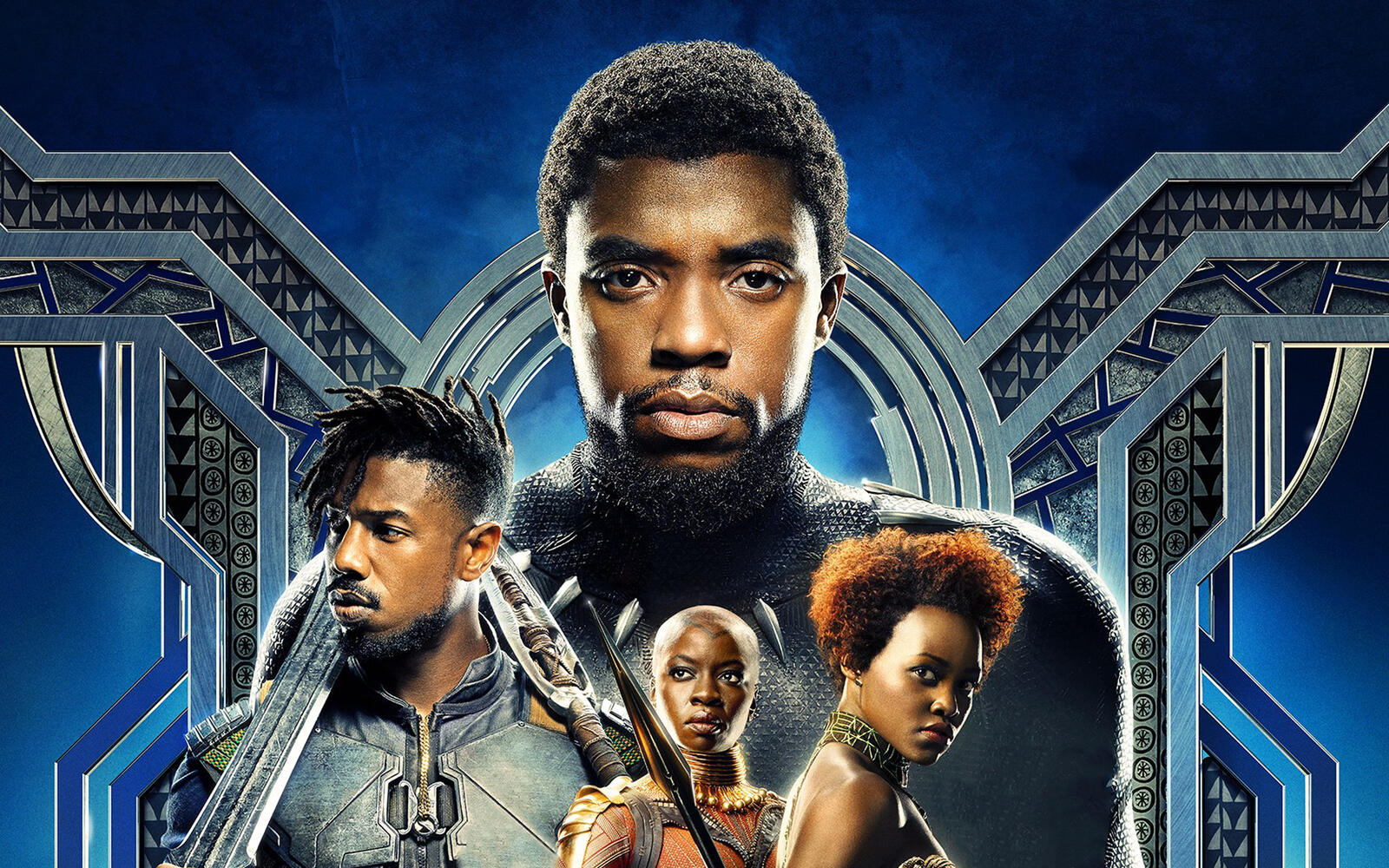 Wallpapers movies a black panther actors on the desktop
