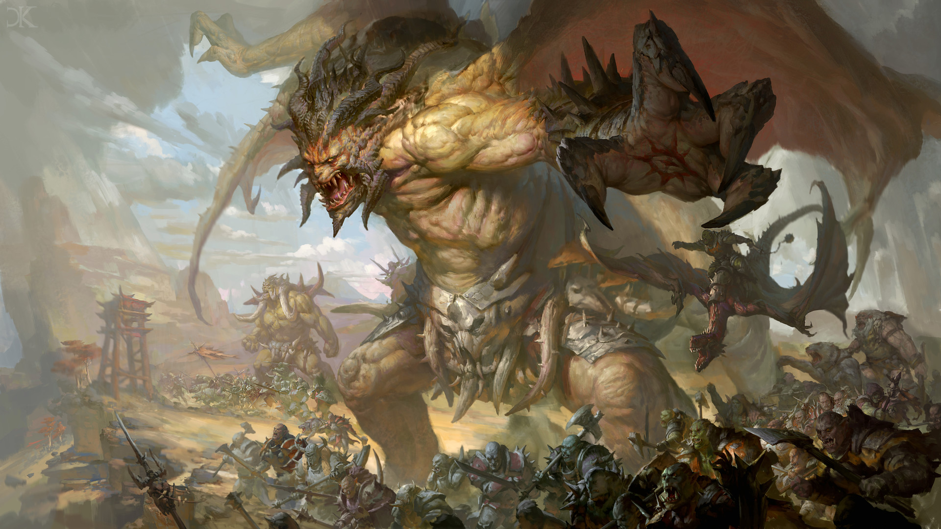 Wallpapers monster fantasy predator on the desktop