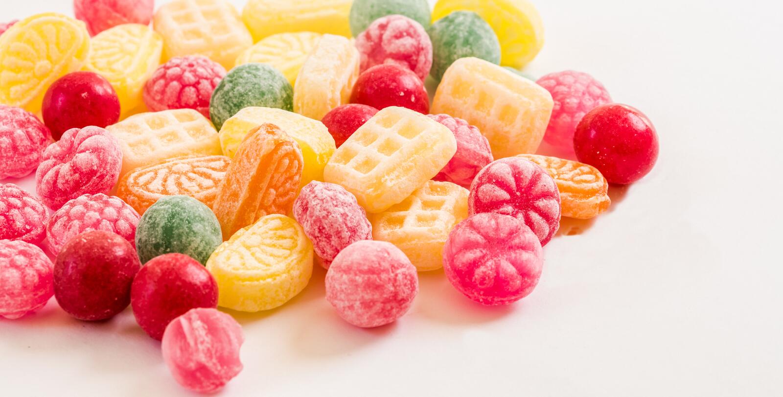 Wallpapers food multicolor candy on the desktop