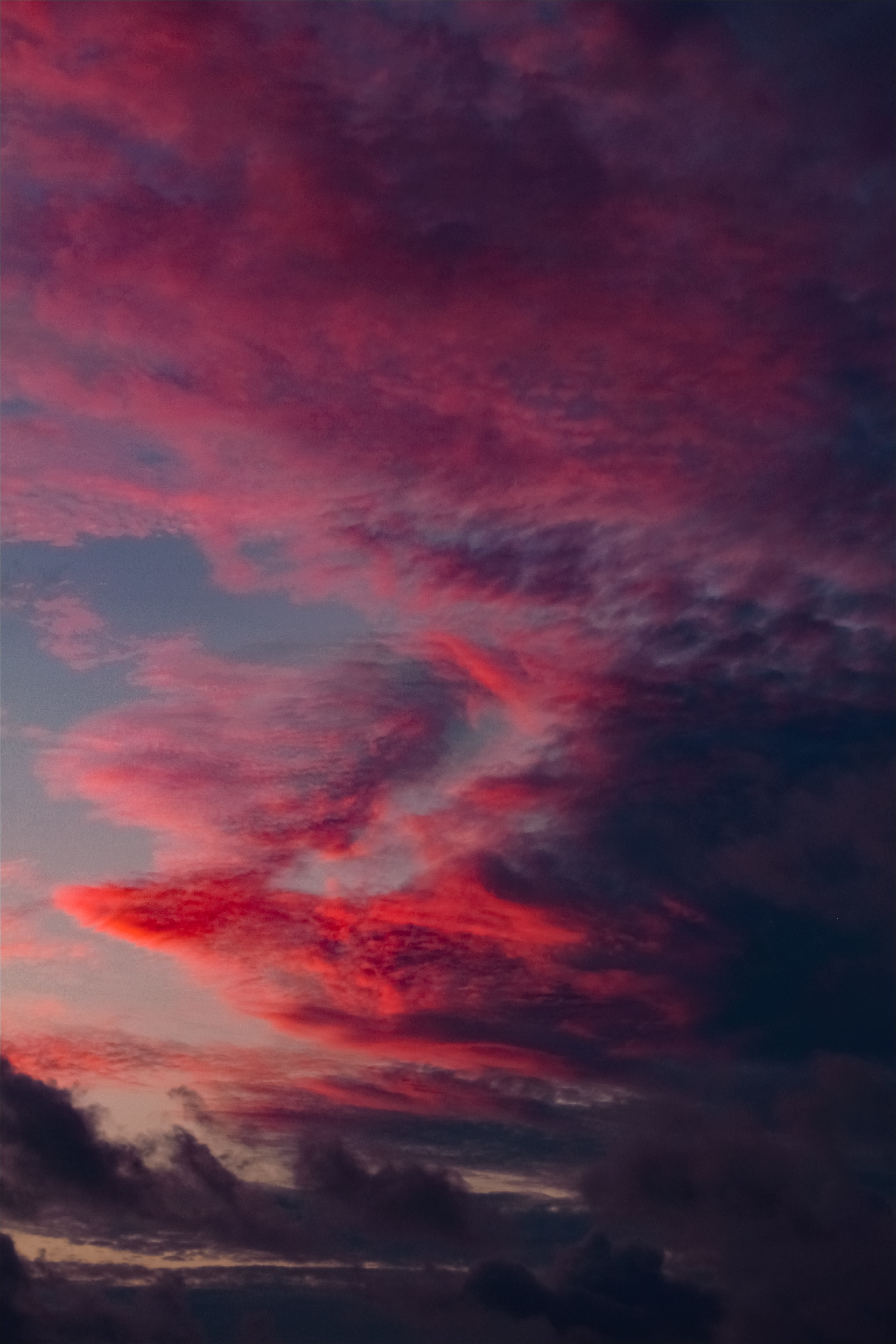 Бесплатное фото Янтарное небо