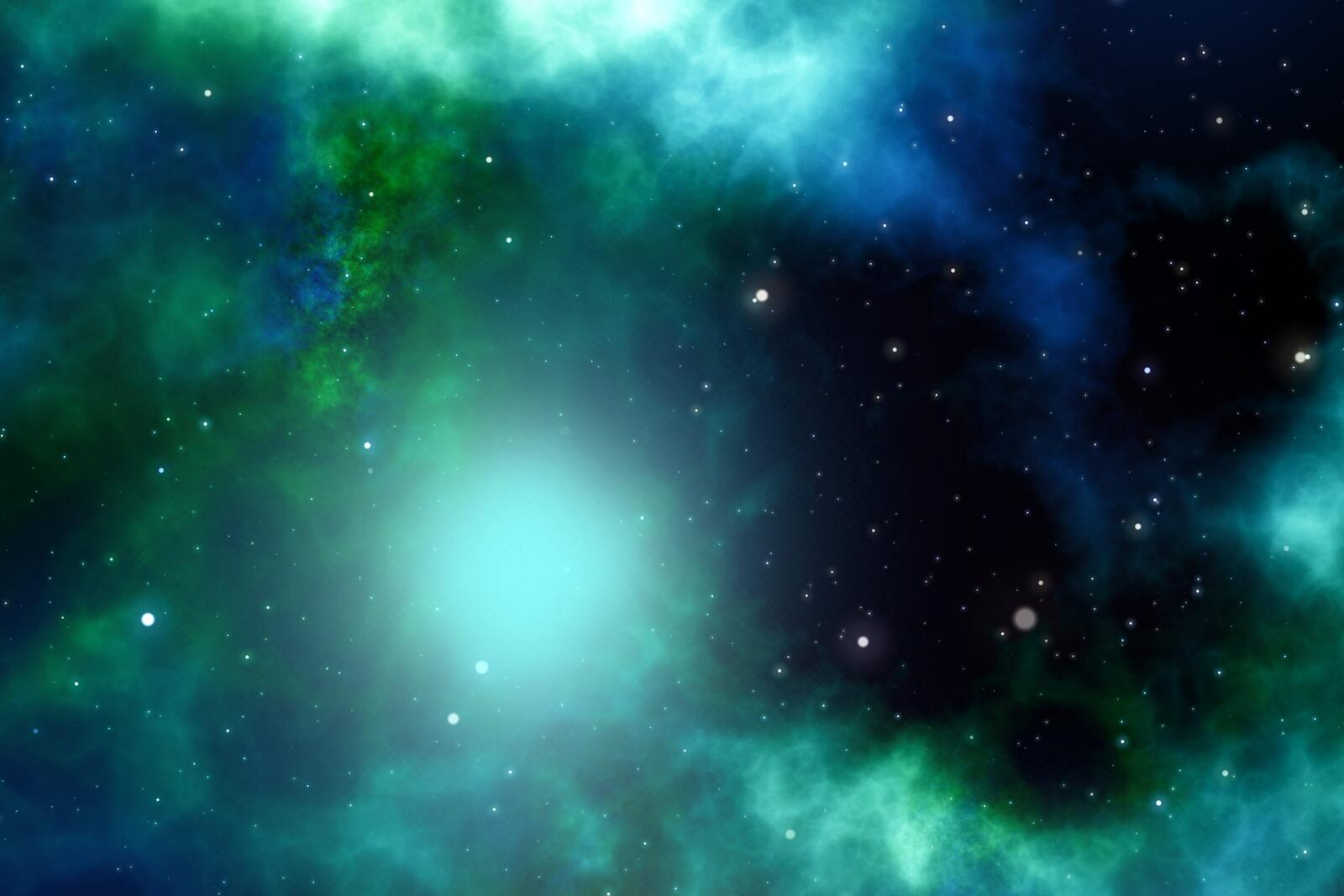 Wallpapers stars space galaxy on the desktop
