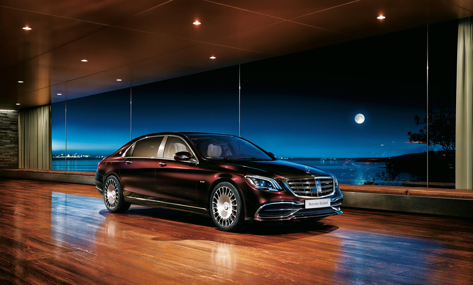 Wallpapers Mercedes S Class cars 2018 cars on the desktop