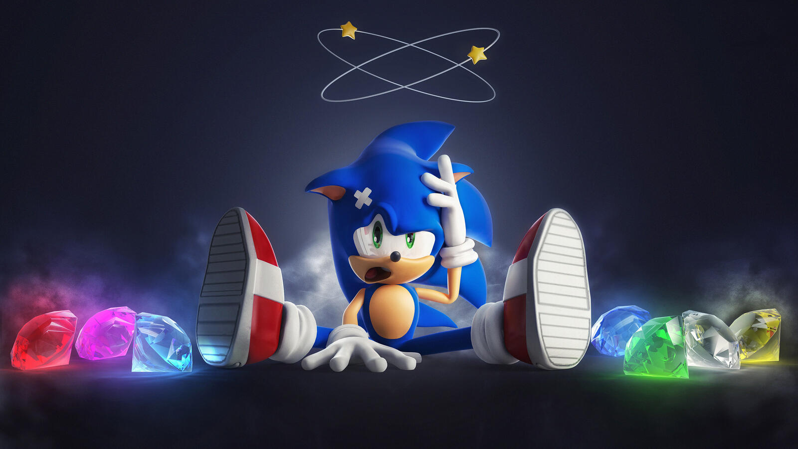 Wallpapers art Sonic The Hedgehog movies on the desktop