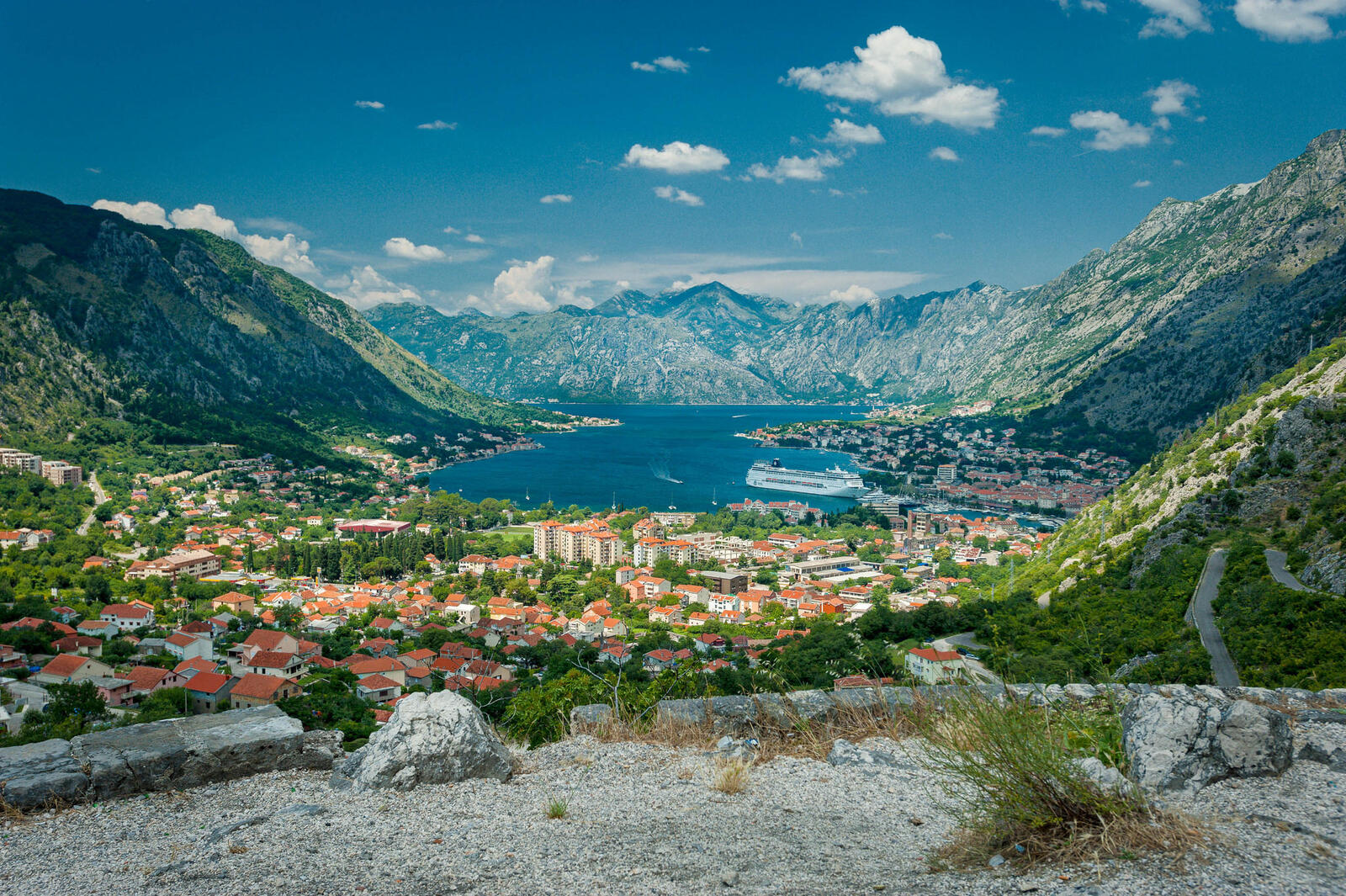 Wallpapers Kotor Montenegro landscape on the desktop