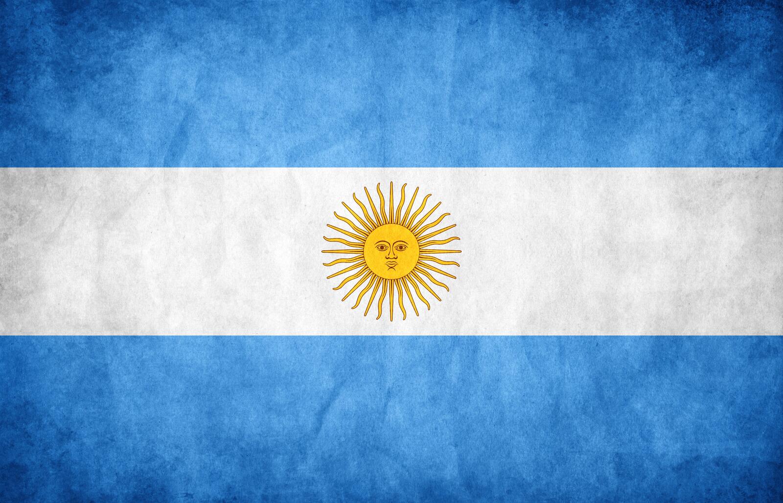 Wallpapers flag textures argentina on the desktop
