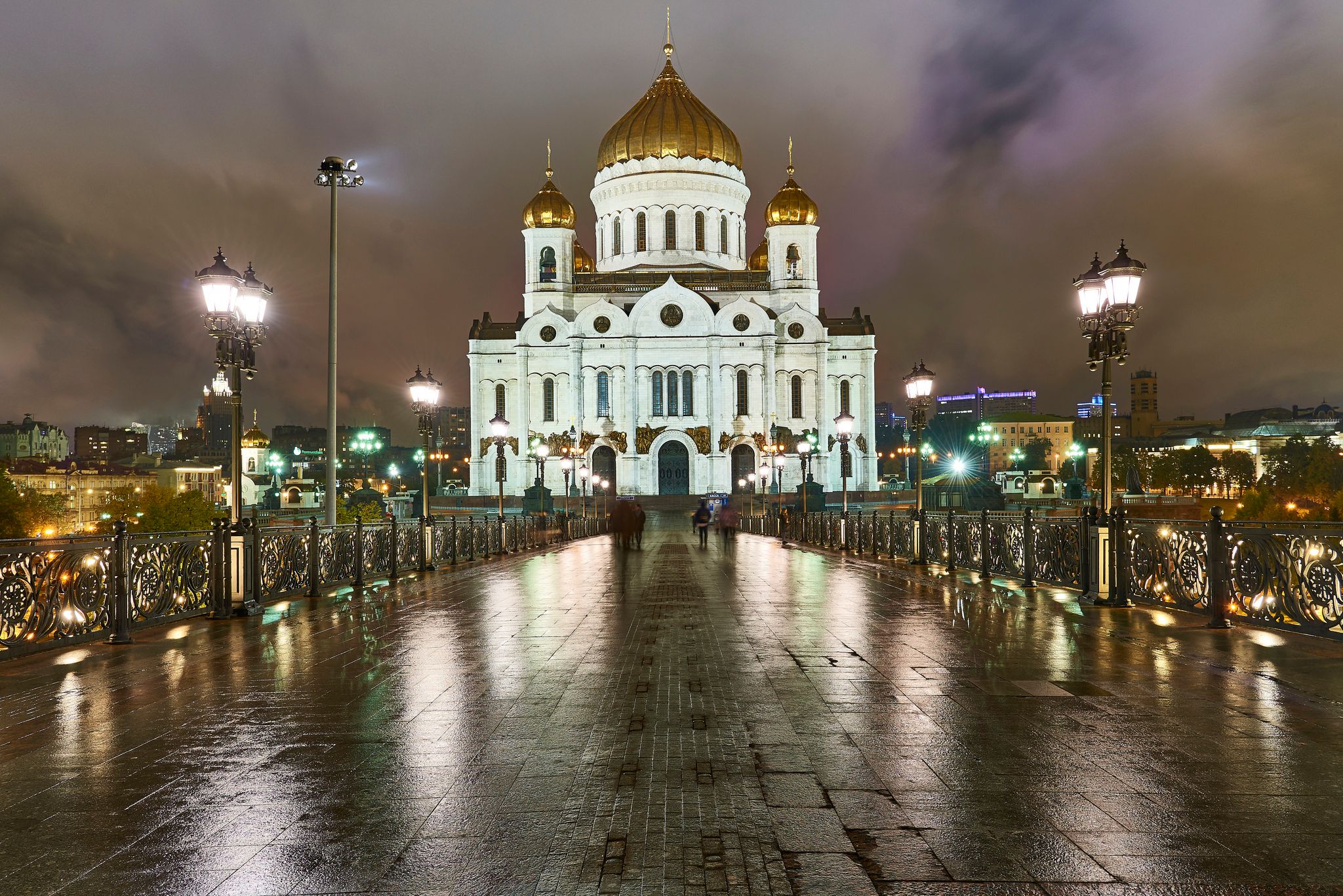 Wallpapers Russian weather cathedral of christ the savior on the desktop