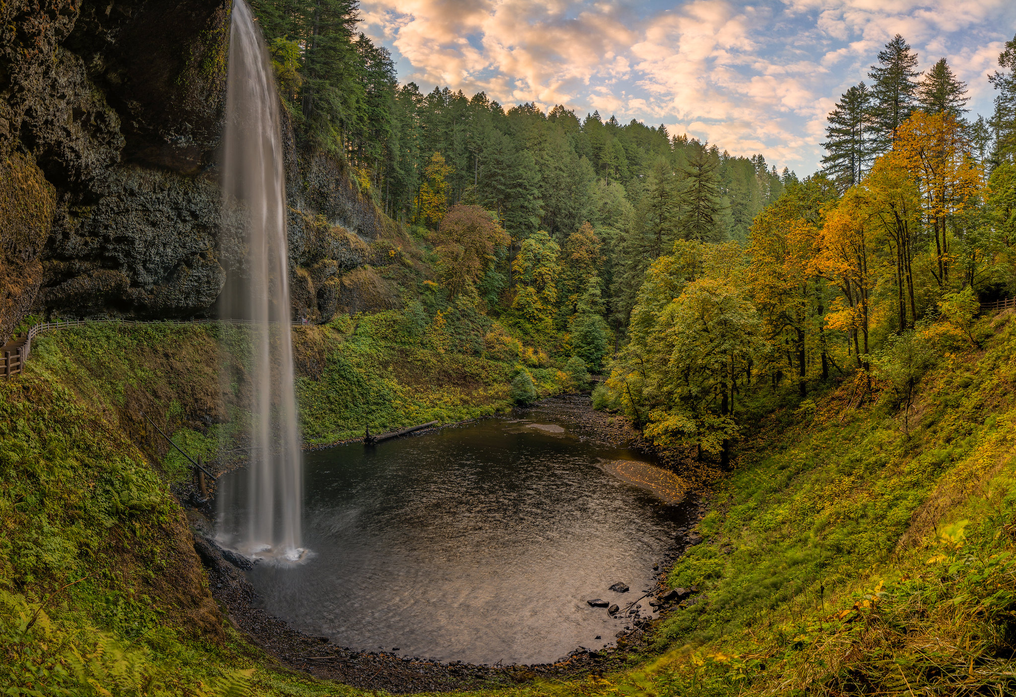 Photo free South Falls, Oregon, autumn