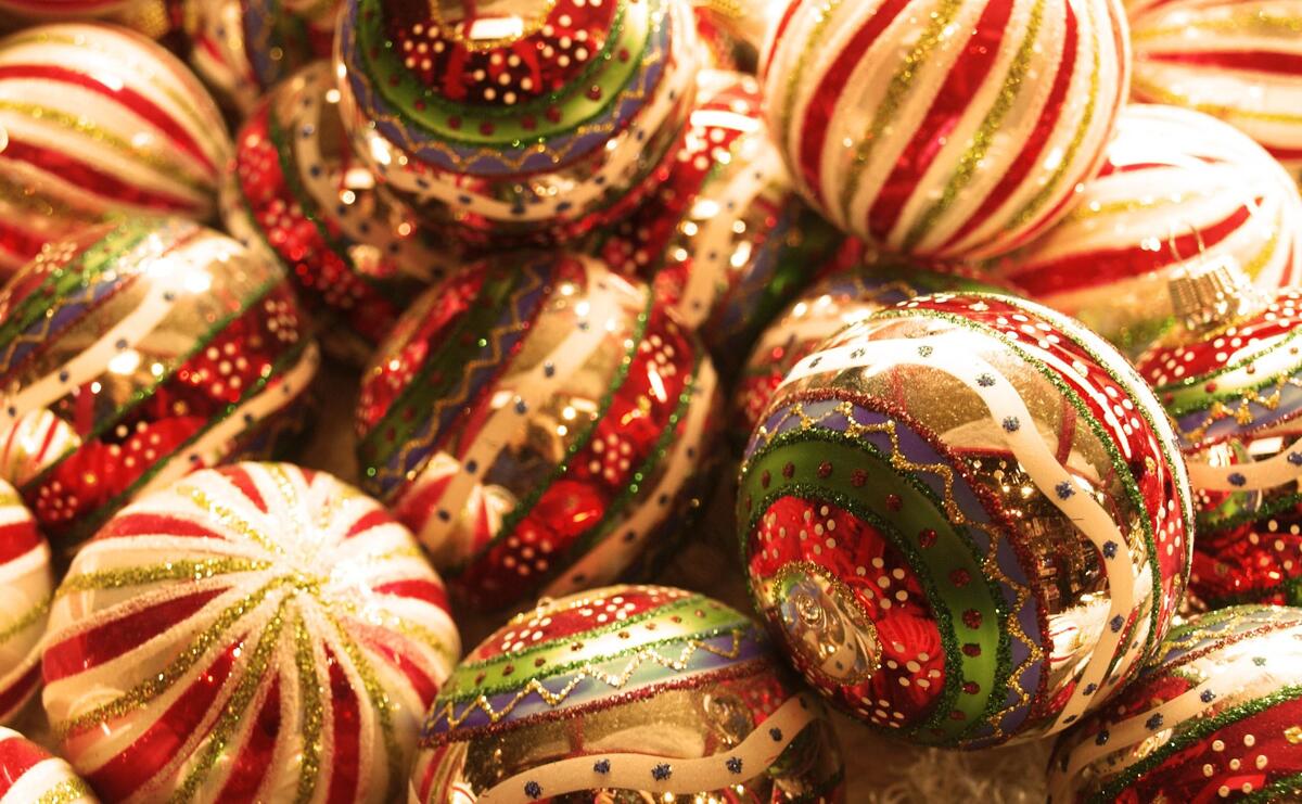 Новогодние шарики из СССР