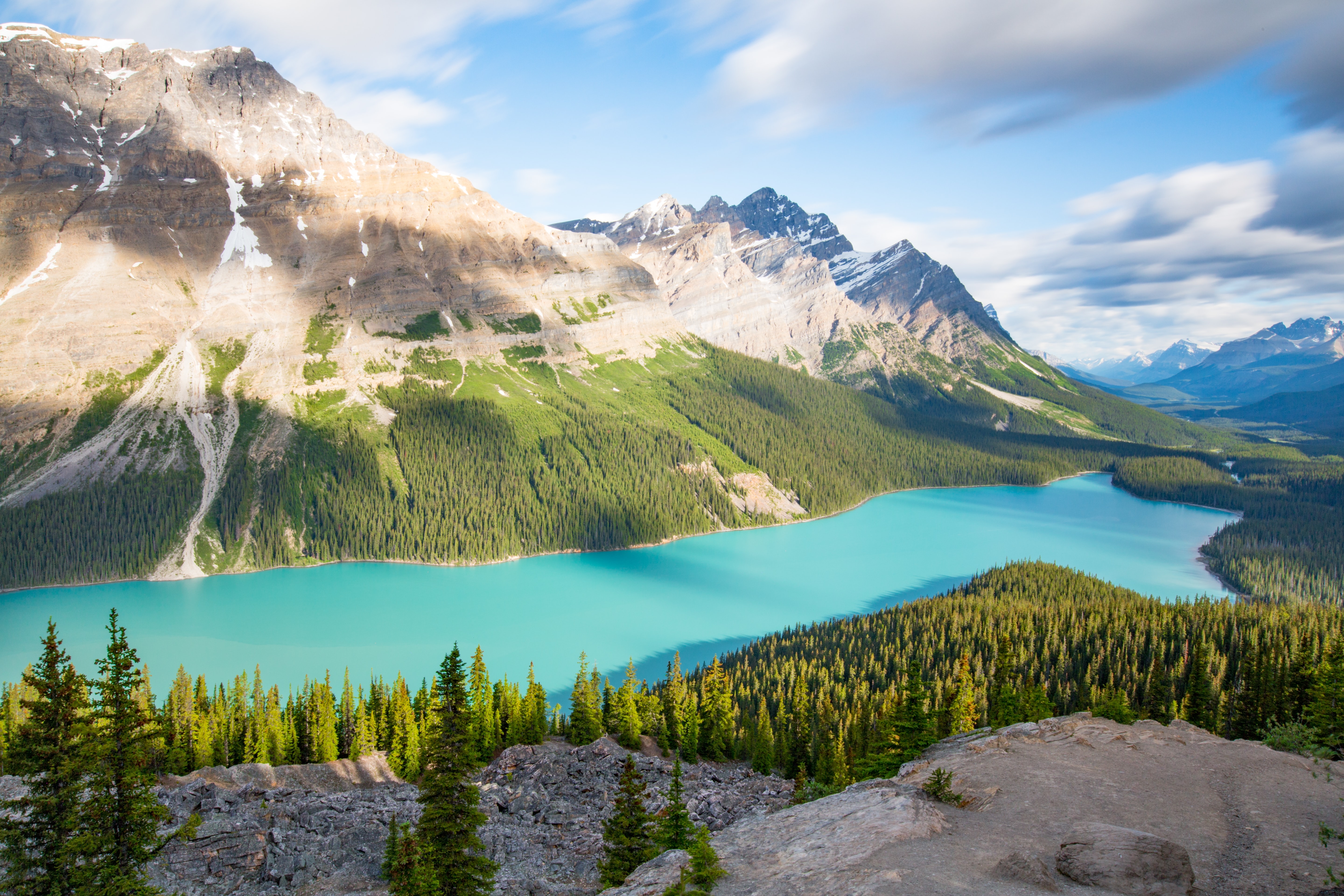 Wallpapers mountains landscapes lake blue on the desktop