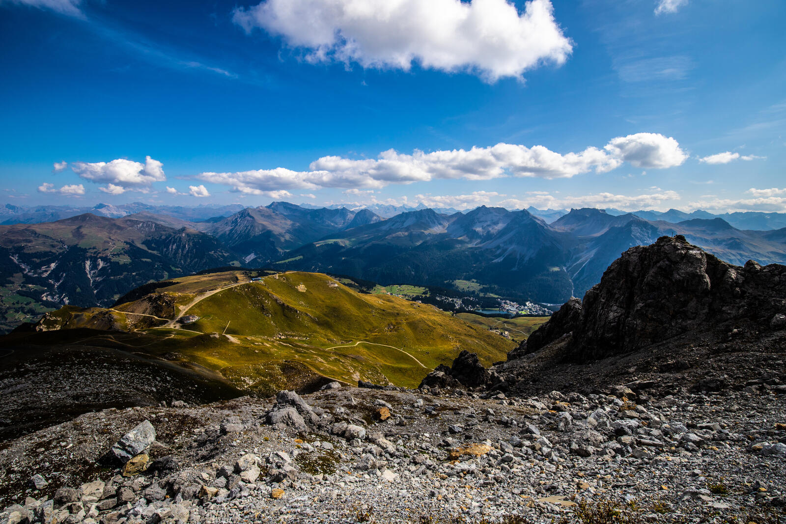 Обои горы Швейцария камень на рабочий стол