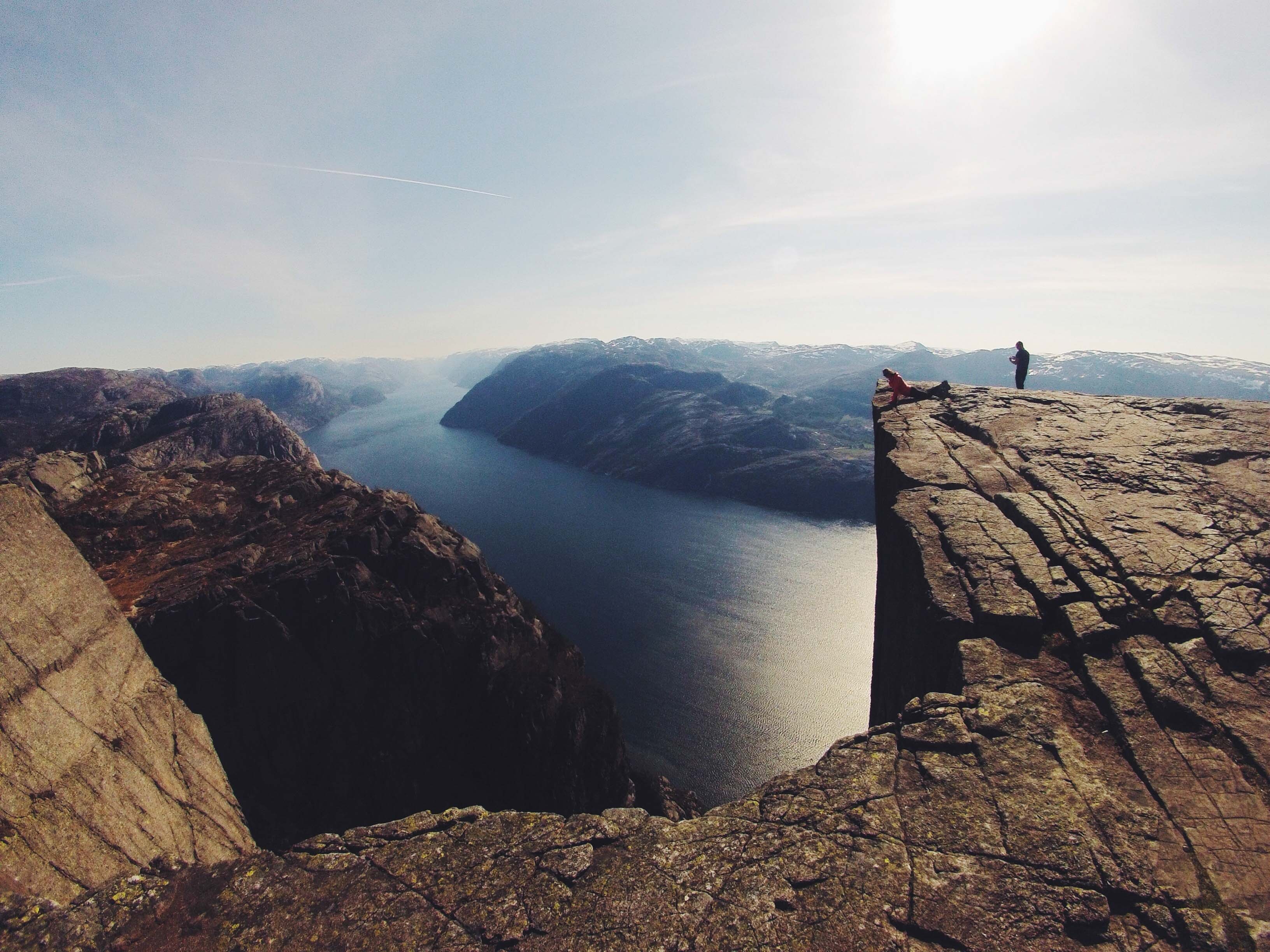 Photo free rock, precipice, fjord