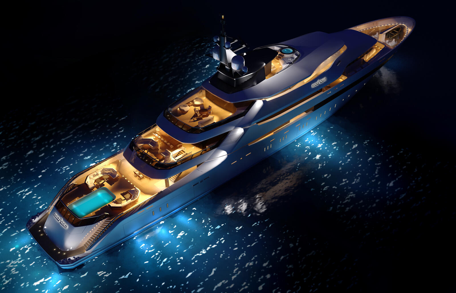 Wallpapers luxury yacht luxury yacht on the desktop