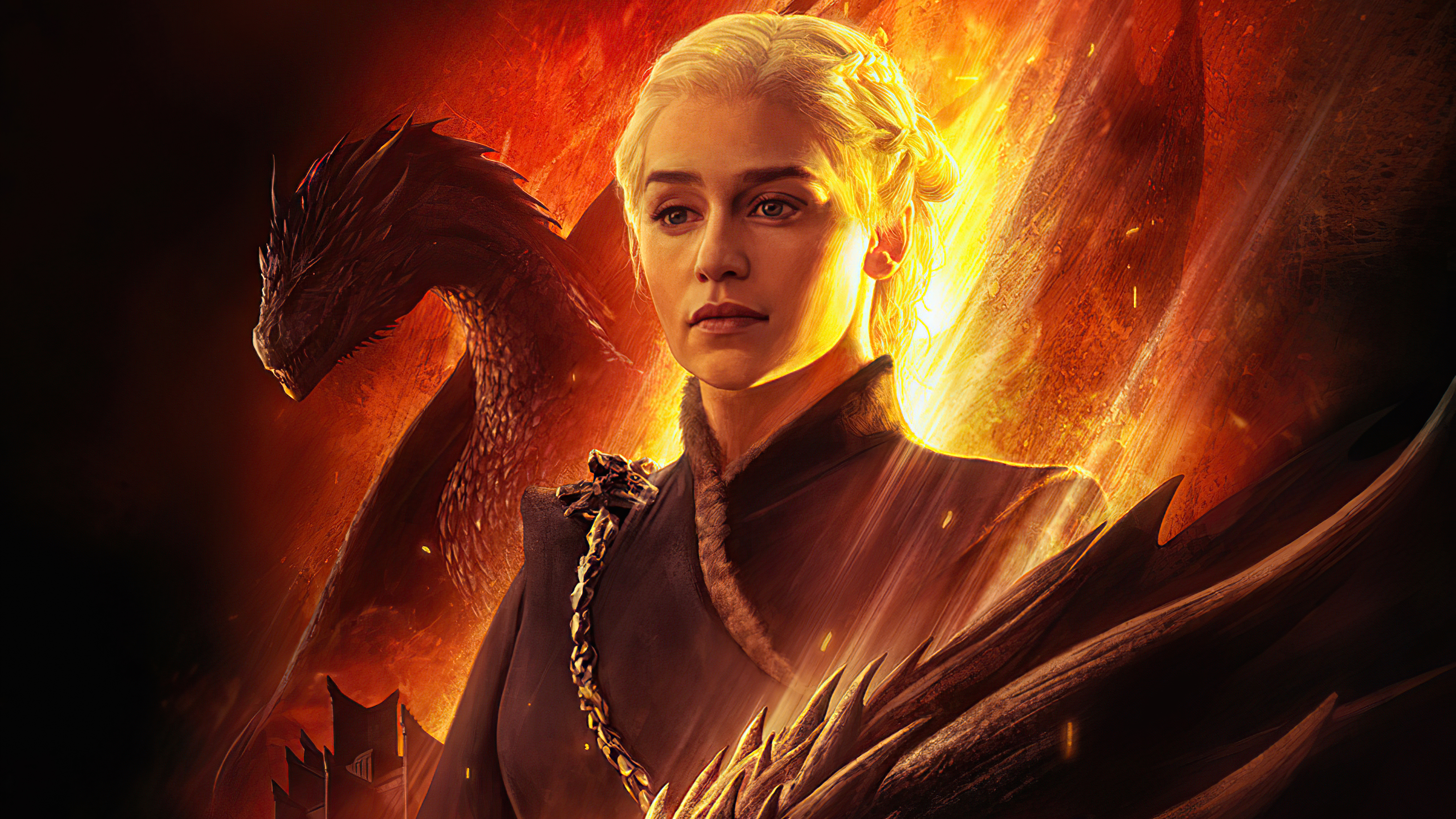 Wallpapers Game Of Thrones Daenerys Targaryen TV show on the desktop