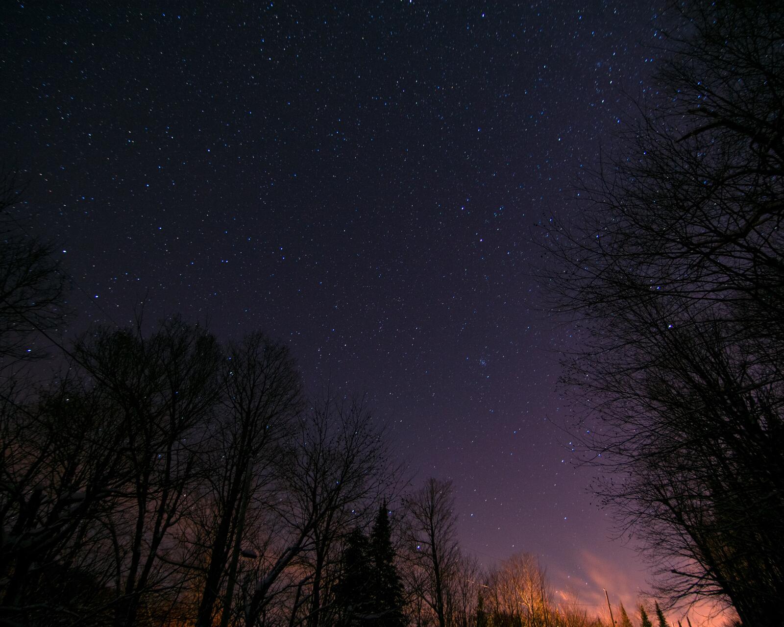 Бесплатное фото Ночное небо