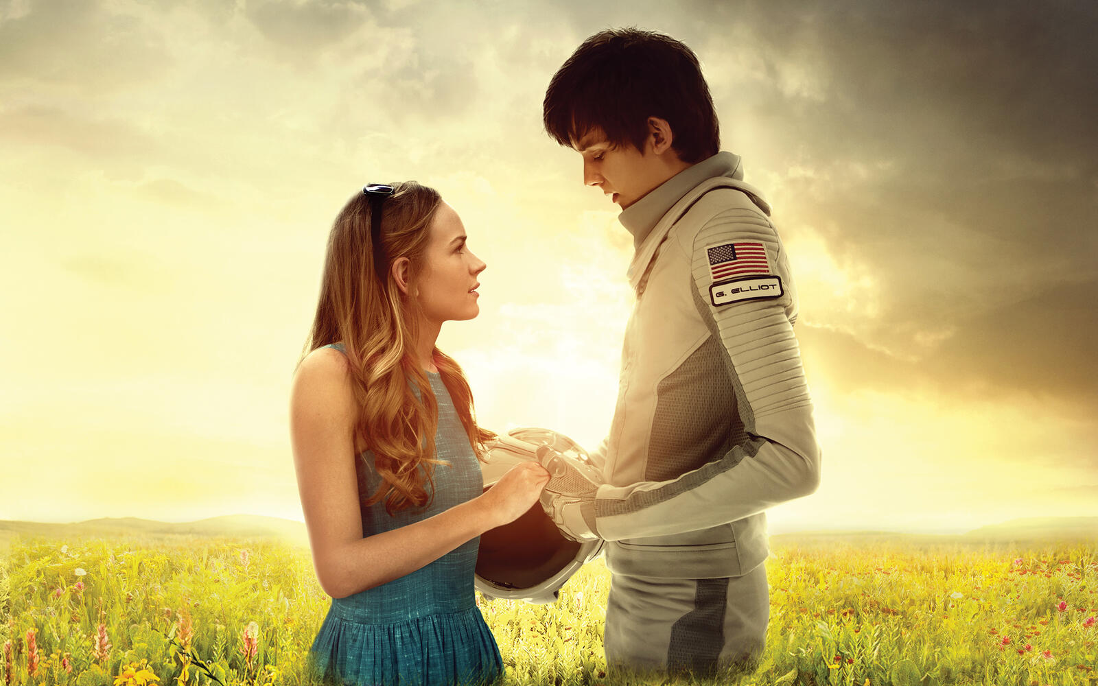 Wallpapers the space between us 2016 movies movies on the desktop