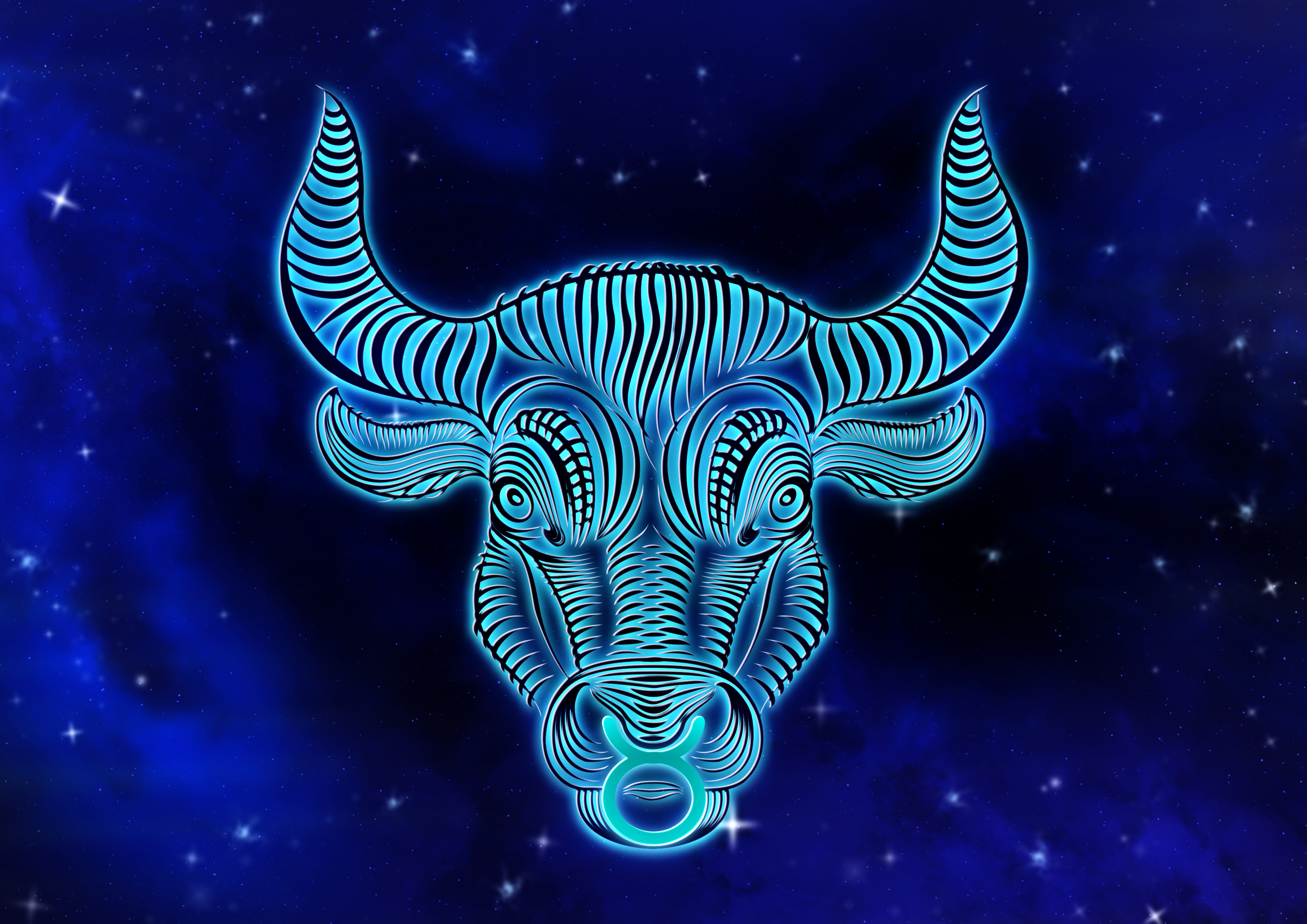 Wallpapers bull zodiac sign horoscope on the desktop