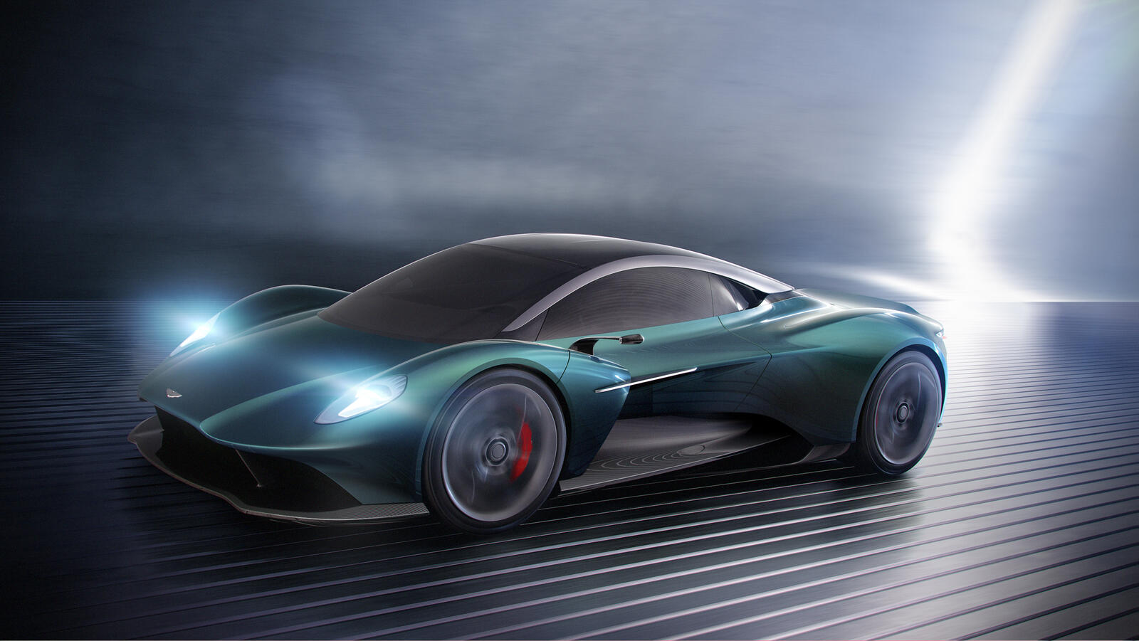 Обои автомобили 2019 года Aston Martin Vanquish Vision концепт-кары на рабочий стол