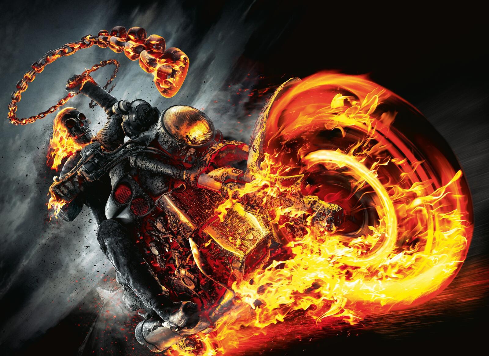 Wallpapers Ghost Rider fantasy Ghost on the desktop