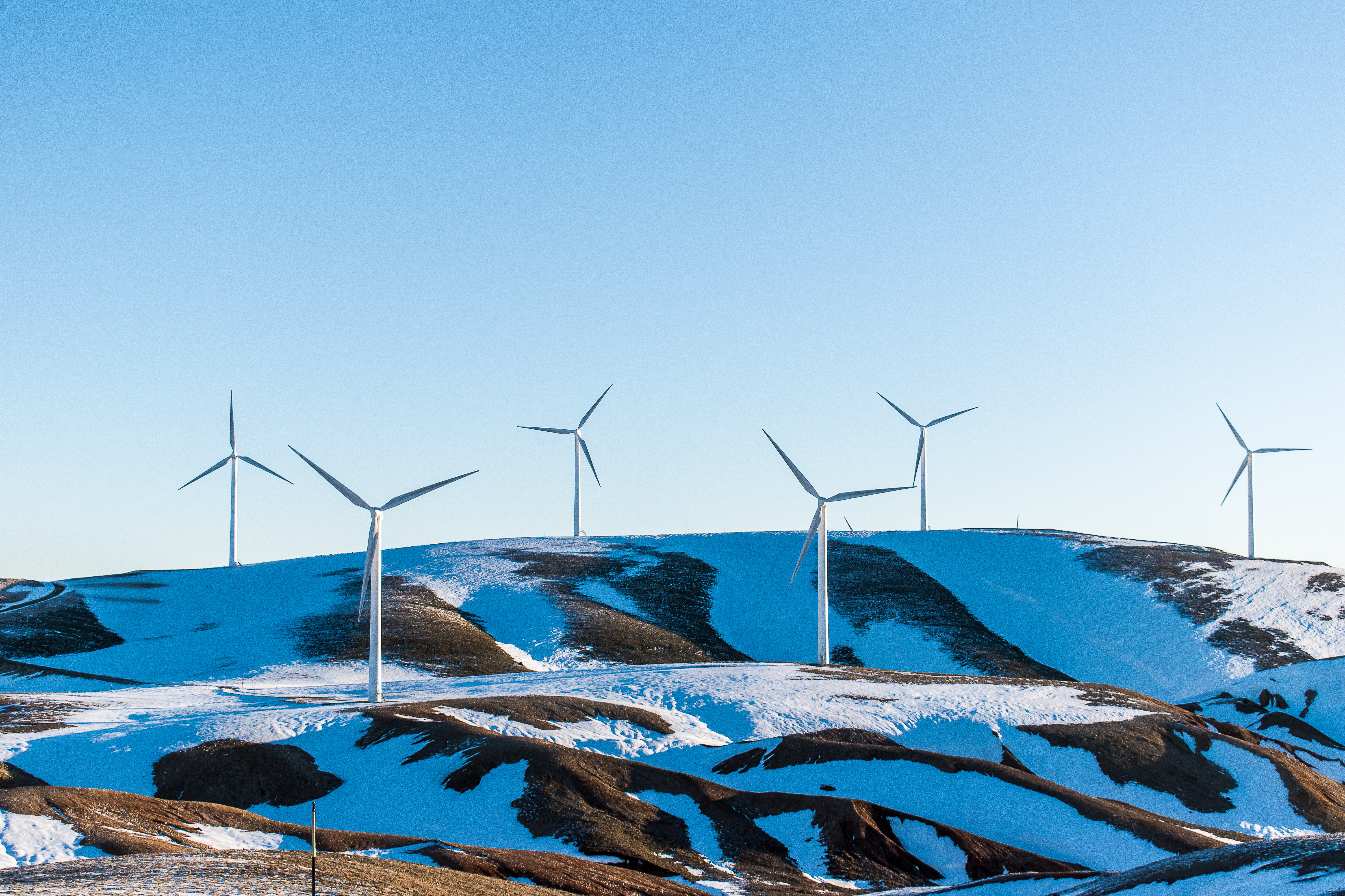 Обои энергия возобновляемые источники ветряная турбина на рабочий стол