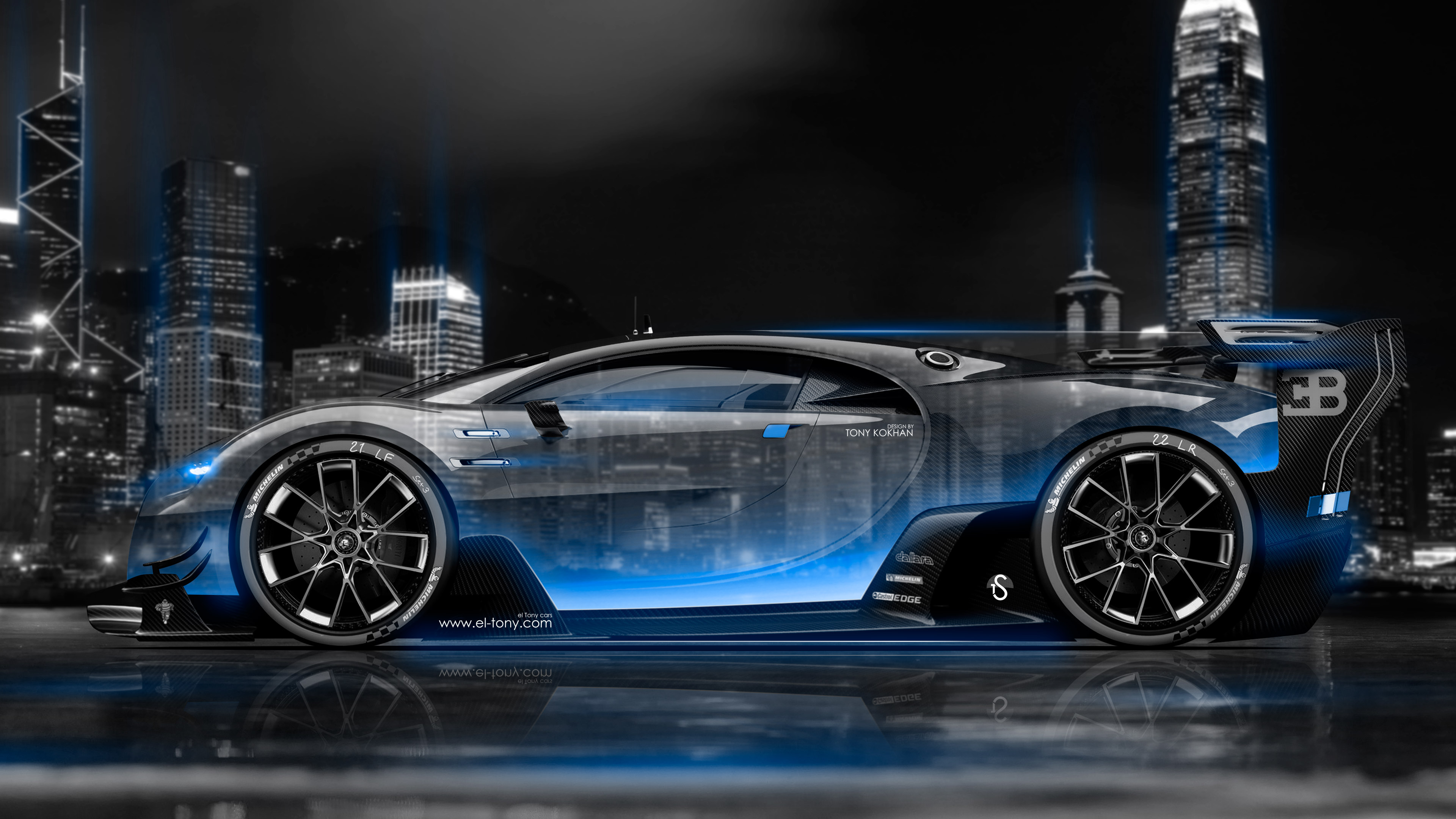 Free photo Rendering of the Bugatti picture