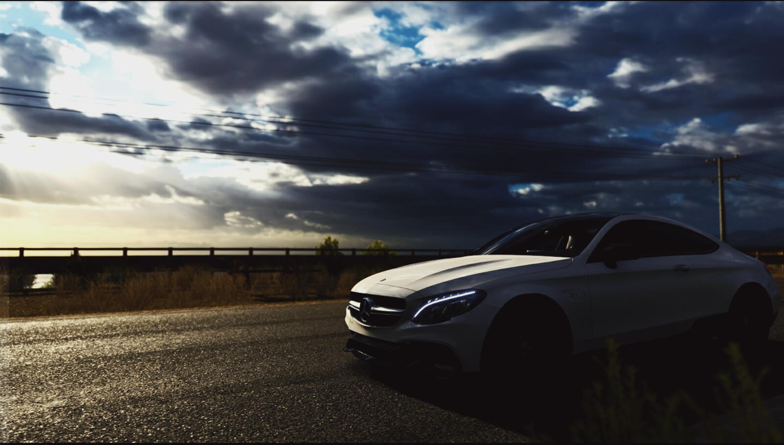 Бесплатное фото Mercedes Benz Forza Horizon