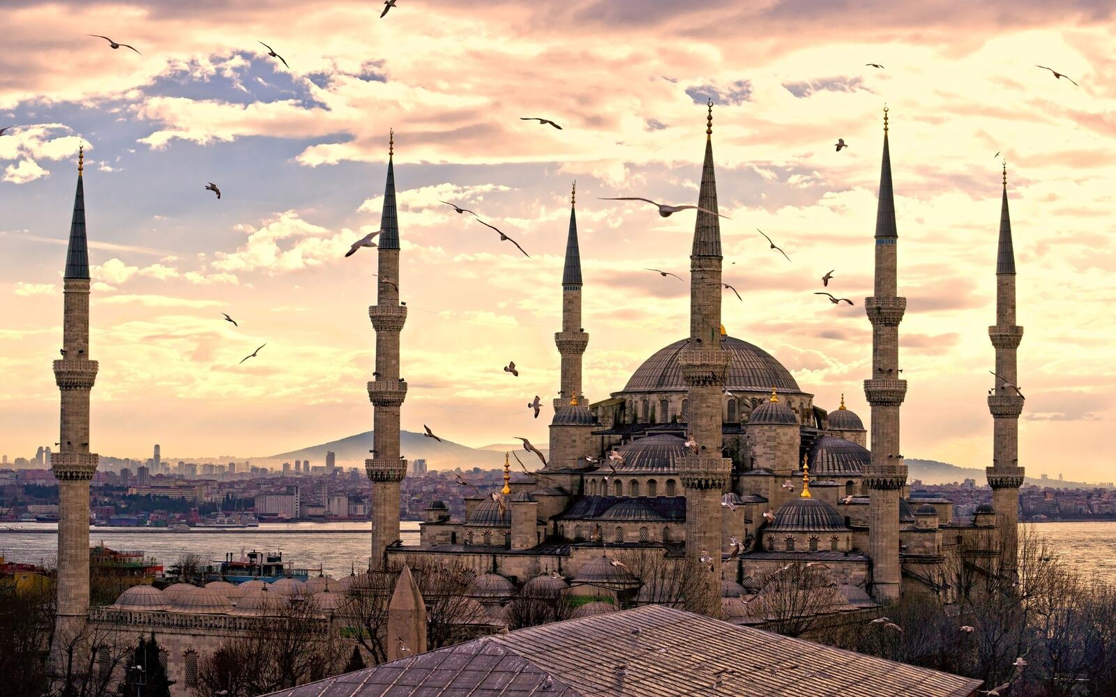 Обои Турция Стамбул прекрасная на рабочий стол