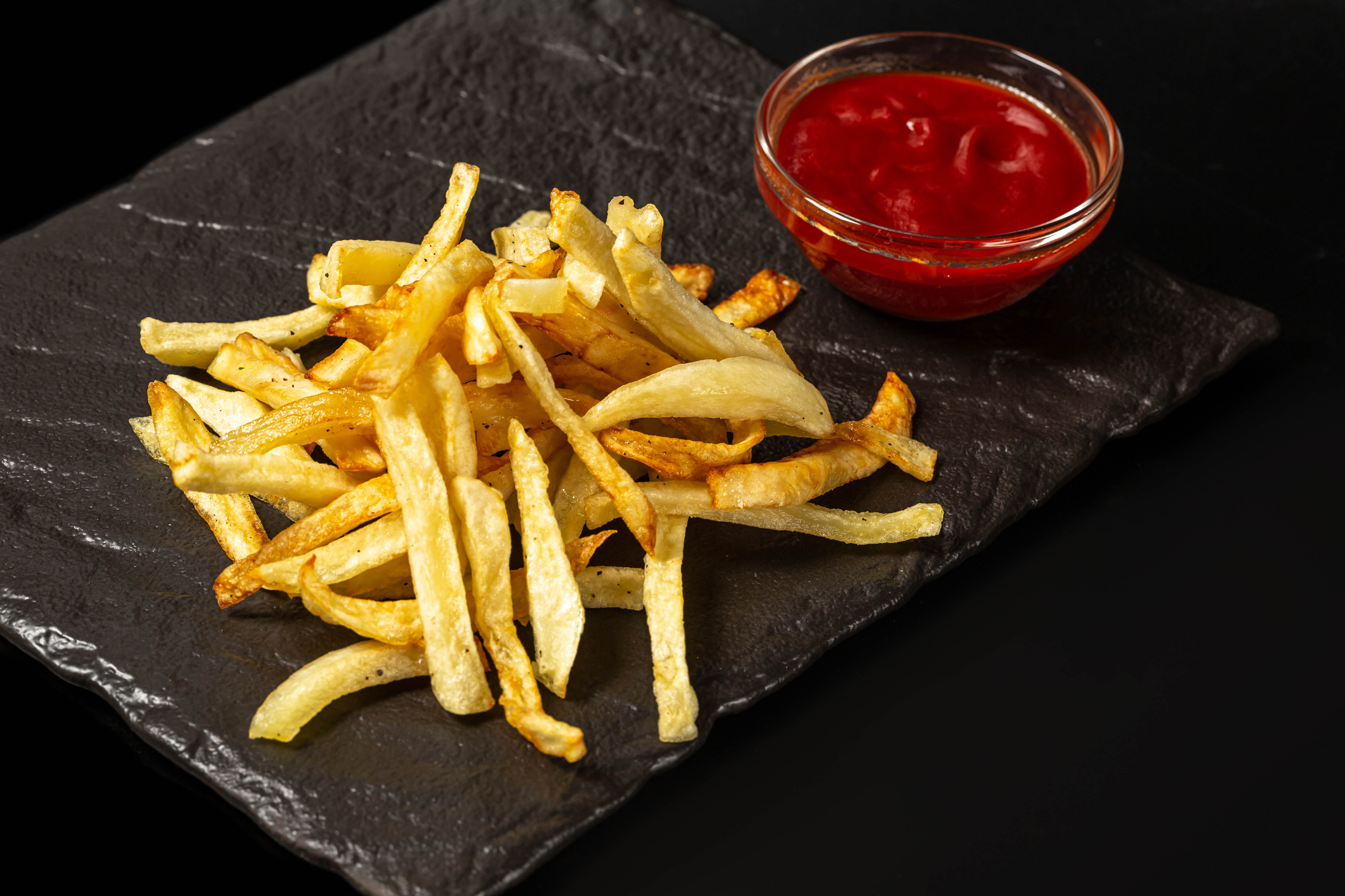 Photo free food, ketchup, french fries ketchup