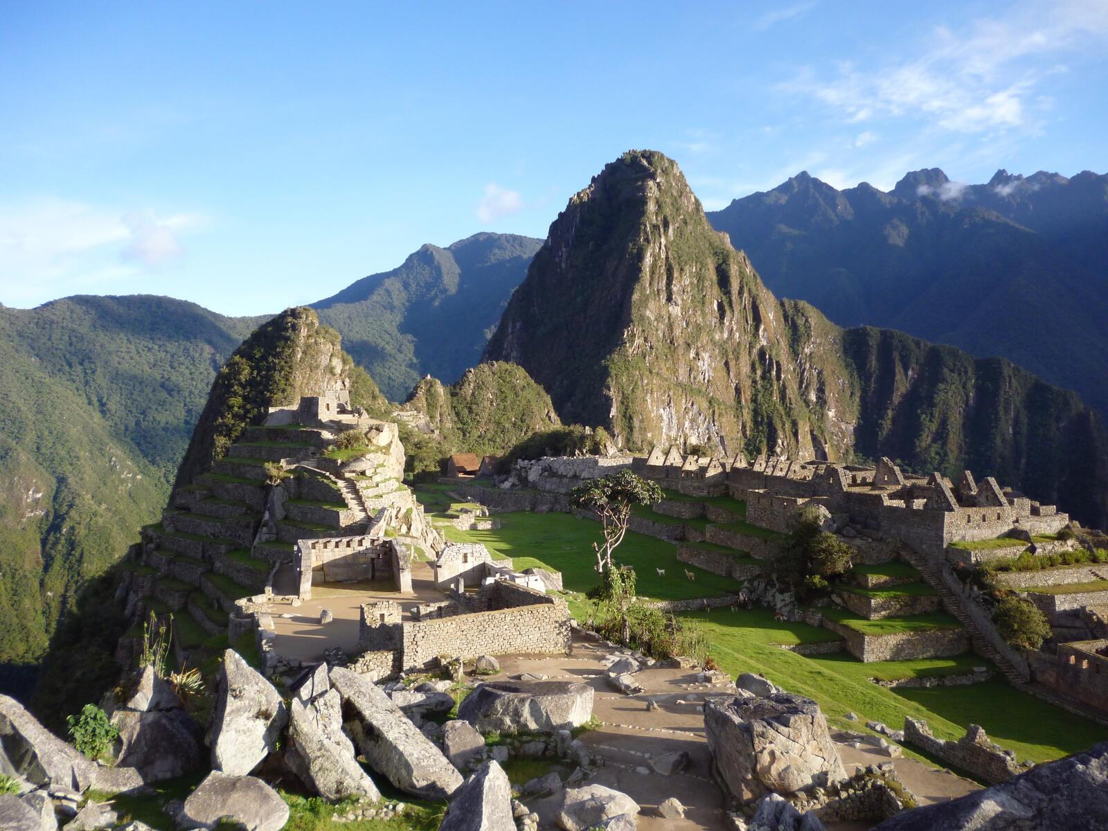 Wallpapers Peru mountains monuments on the desktop