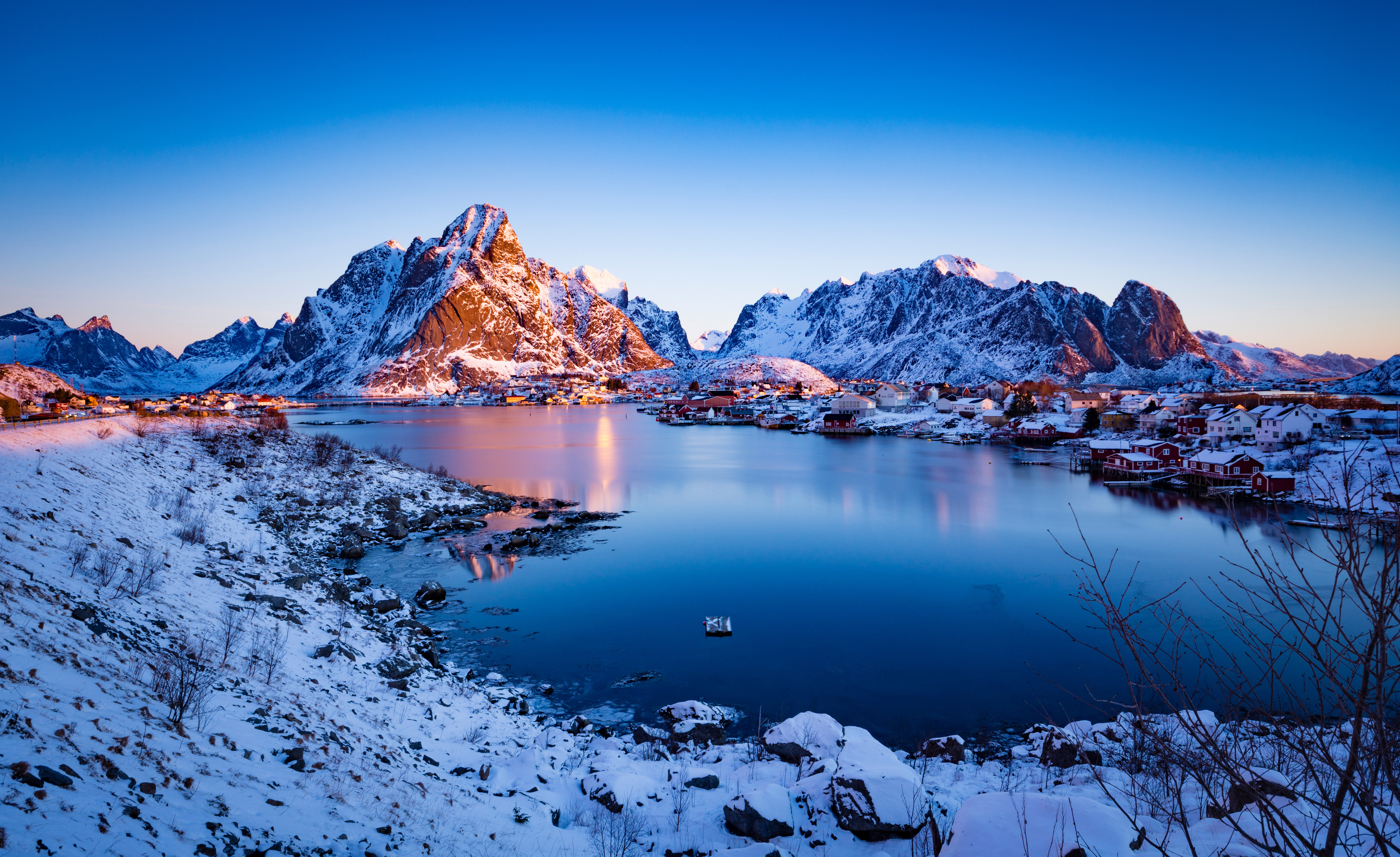 Фото бесплатно горы Норвегии, Лофотенские острова, природа