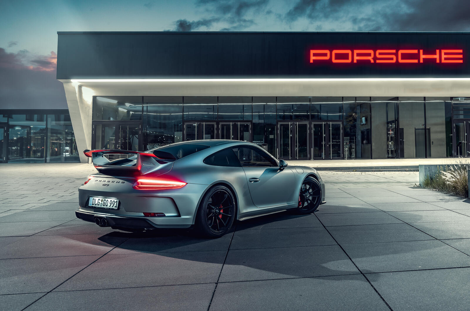 Wallpapers Porsche Porsche GT3 Behance on the desktop
