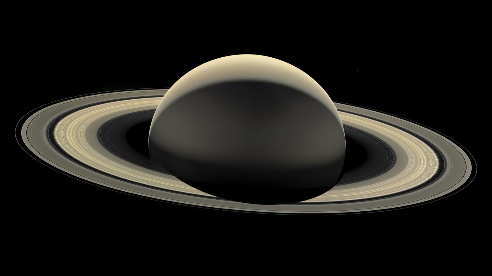 Wallpapers Saturn galaxy ring system on the desktop