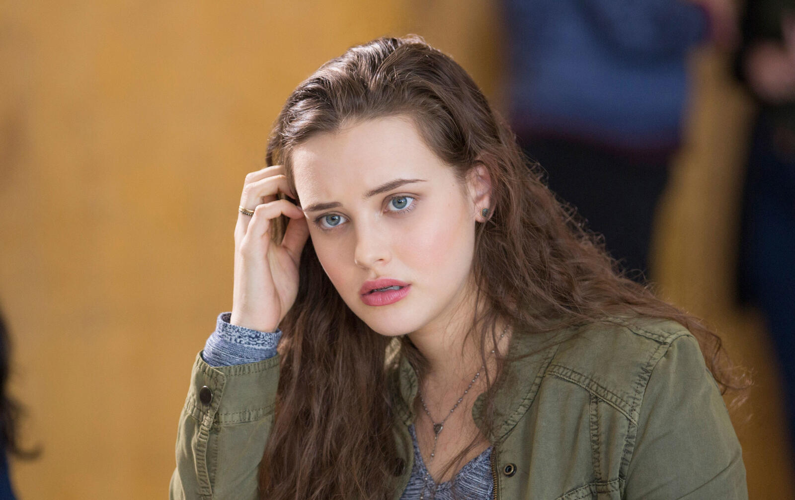 Wallpapers actress 13 Reasons Why Katherine Langford on the desktop