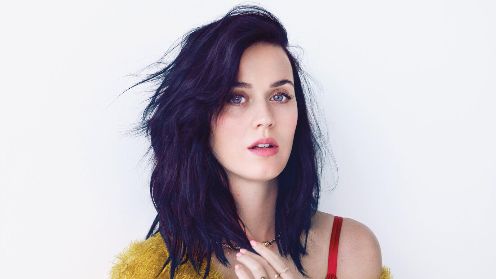 Wallpapers Katy Perry music white background on the desktop