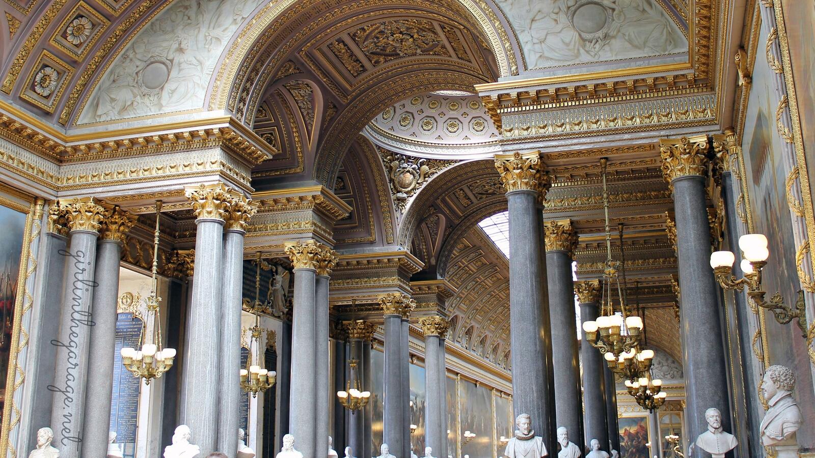 桌面上的壁纸凡尔赛宫 建筑物 法国