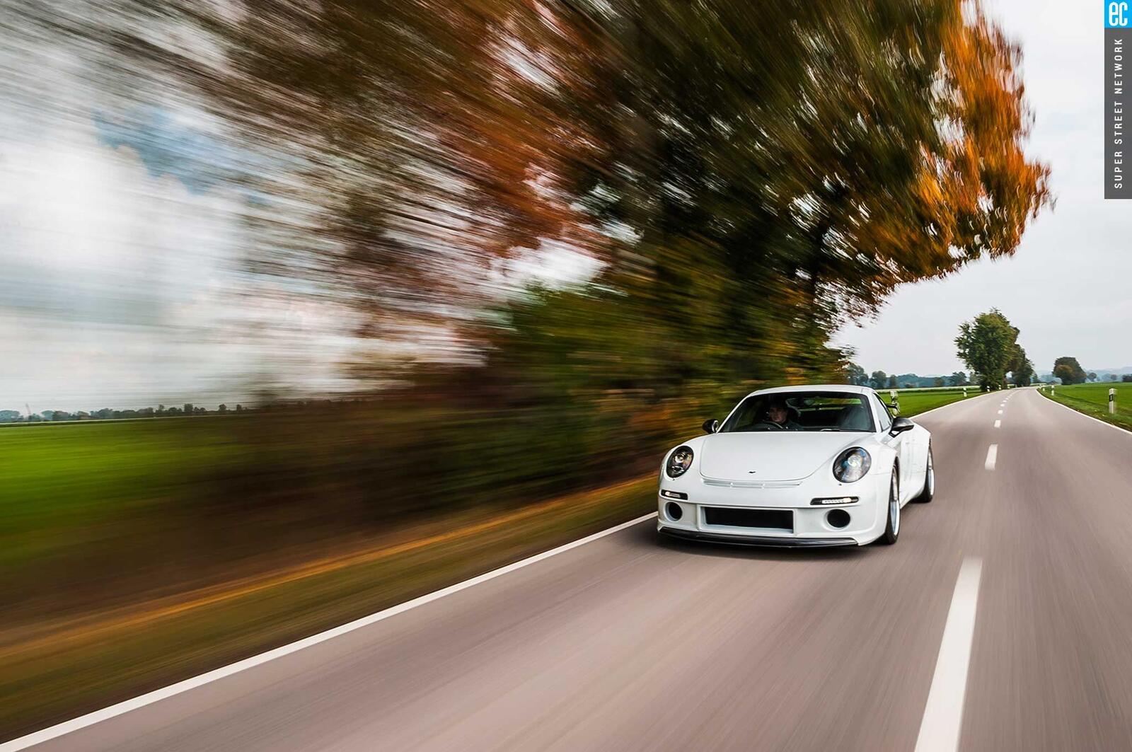 Обои белый Porsche 911 автомобили на рабочий стол