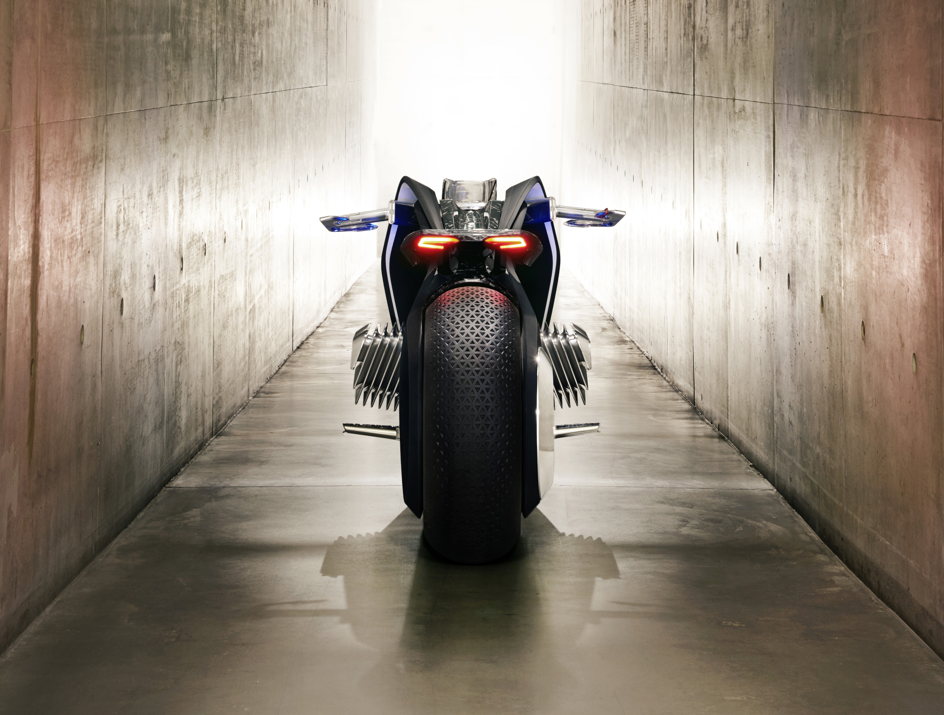 Фото бесплатно концептуальный дизайн, BMW Vision Next 100, футуристические мотоциклы