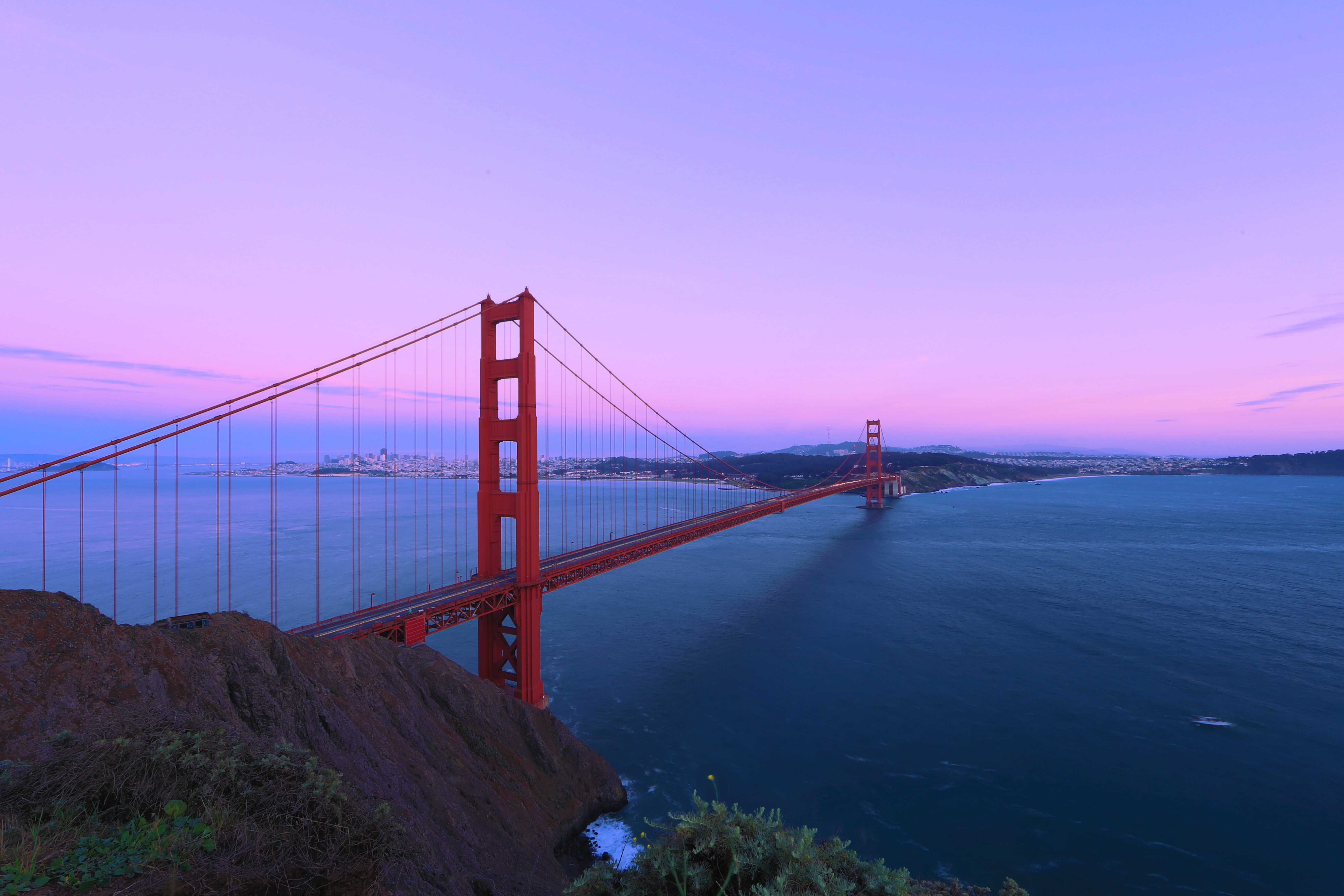 Free photo The Long Bridge in San Francisco
