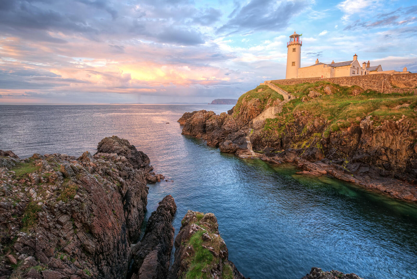 Free photo Photo of the Fanada Lighthouse, Ireland