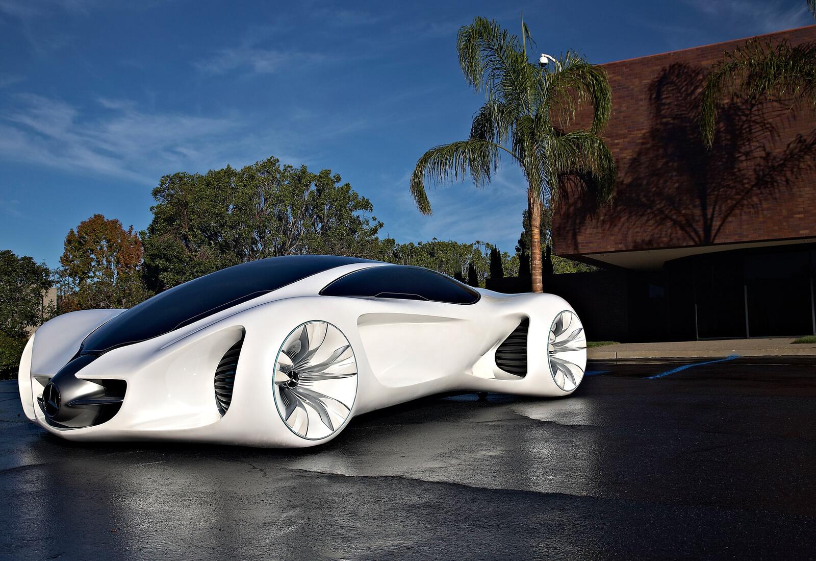 桌面上的壁纸概念设计 未来派 汽车