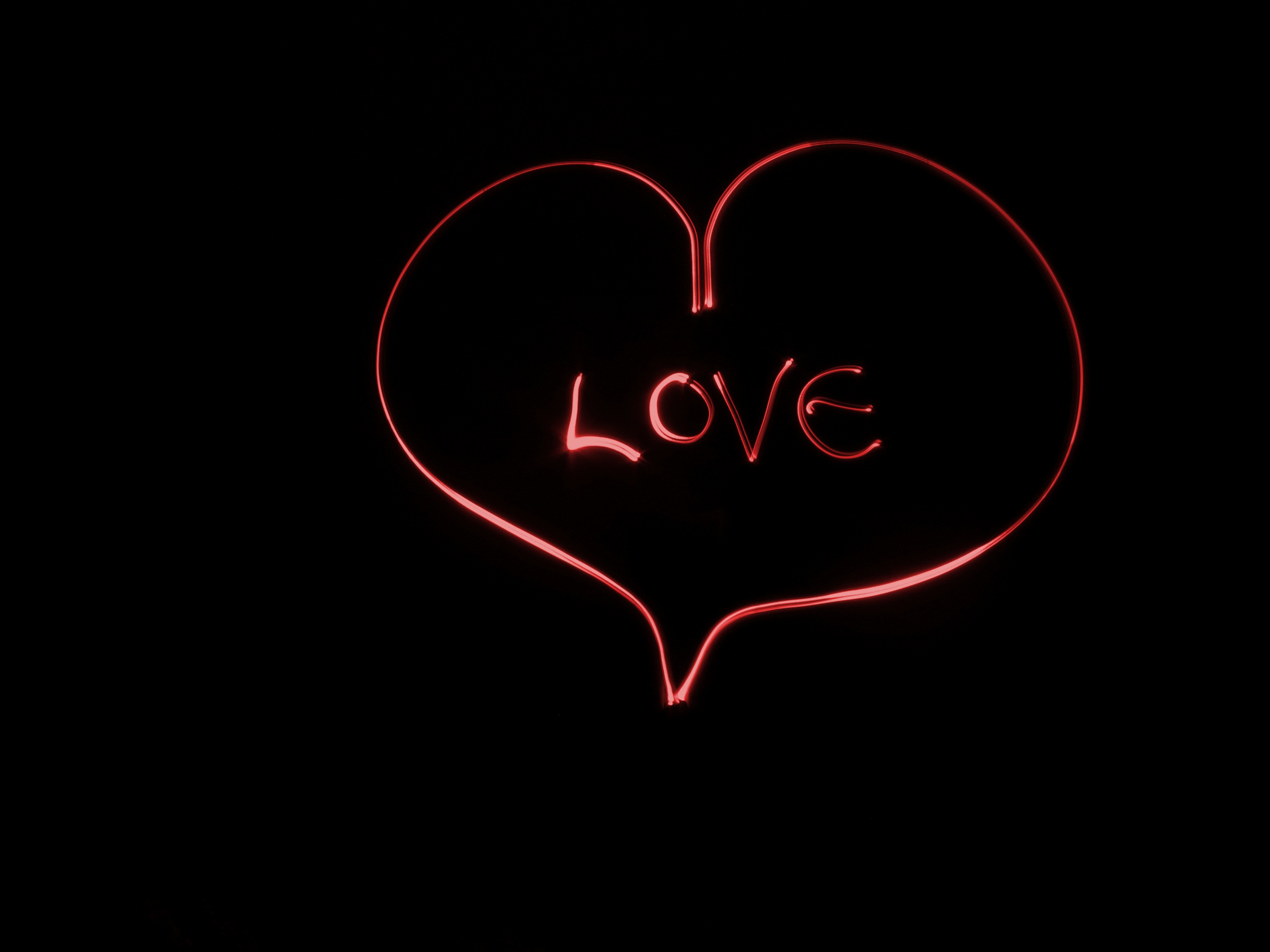 Heart with inscription Love