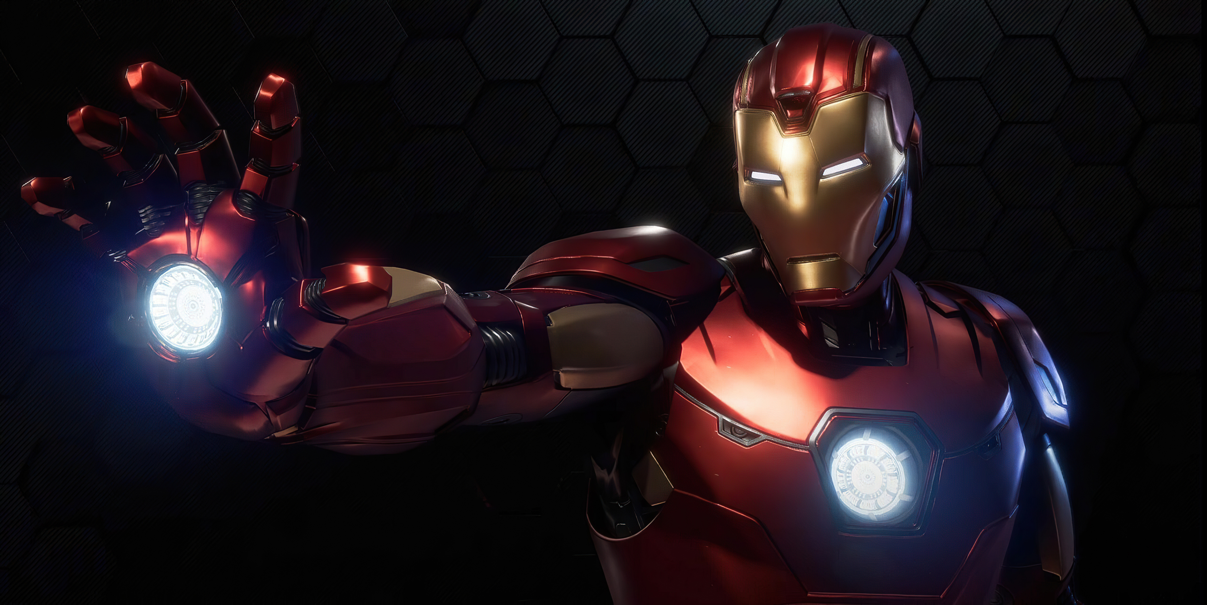 Wallpapers Iron Man games marvels avengers on the desktop