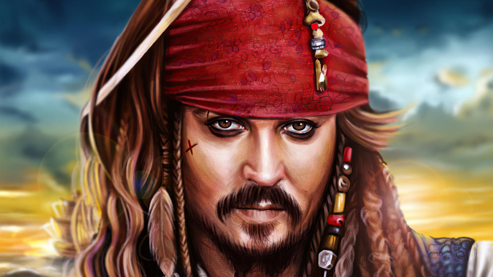 Wallpapers jack sparrow movies actor on the desktop