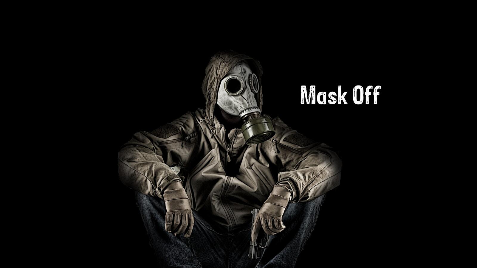 Wallpapers gas mask pistol chemical protection on the desktop