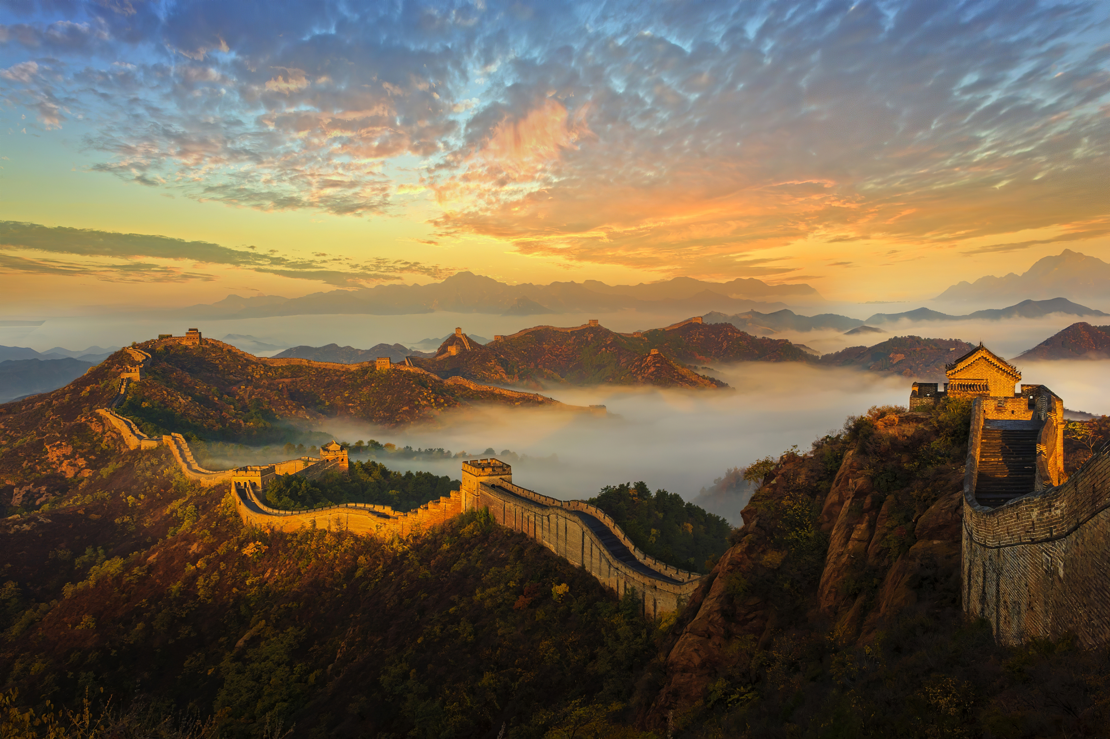 Photo free China, great wall of china, world