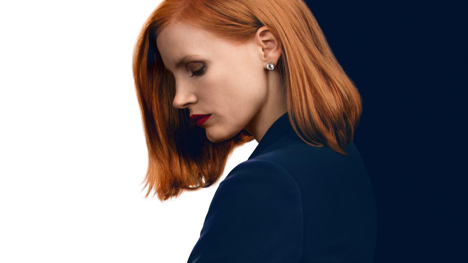 Wallpapers Jessica Chastain hair miss sloane on the desktop
